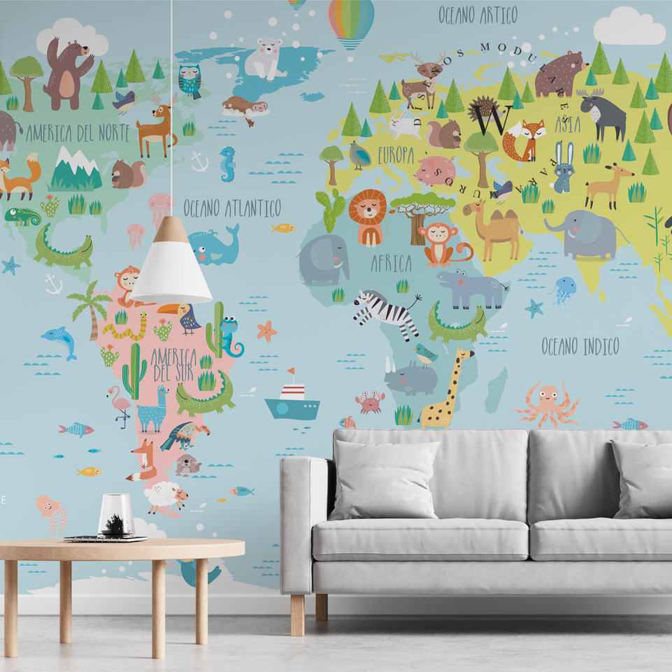 Color Animals Map - Imagen 2