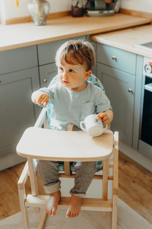Silla Nico 2 en 1 – Silla alta de Comer y Mesa de Juegos - Imagen 2