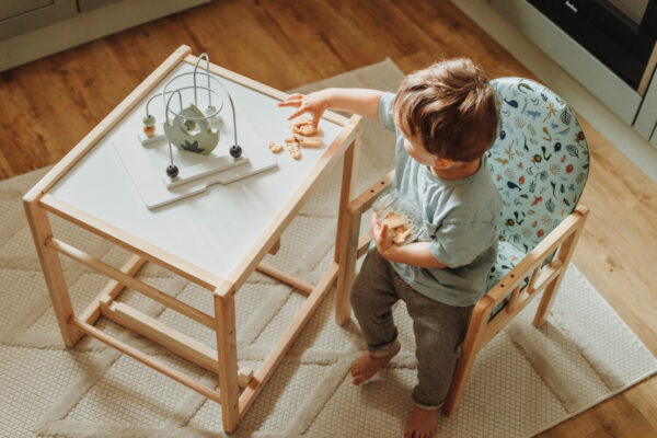 Silla Nico 2 en 1 – Silla alta de Comer y Mesa de Juegos - Imagen 4